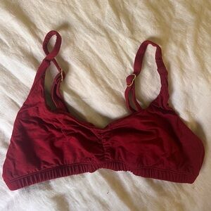 Crimson Loungewear Bra by Indigo Luna